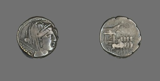 Denarius (Coin) Depicting the Goddess Juno