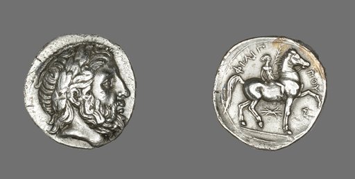 Tetradrachm (Coin) Depicting the God Zeus