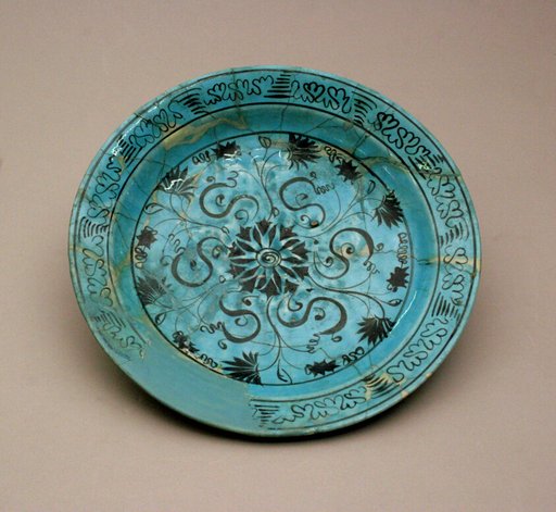 Dish with Floral Motifs