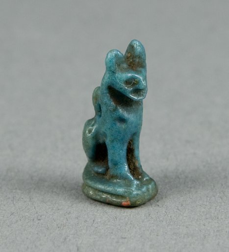 Amulet of the Goddess Bastet as a Seated Cat
