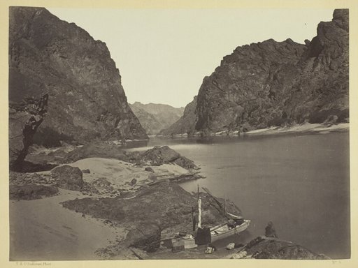 Black Cañon, Colorado River, Looking Above from Camp 7