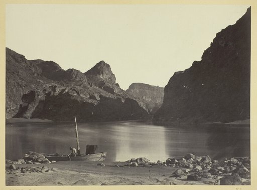 Black Cañon, Colorado River, from Camp 8, Looking Above