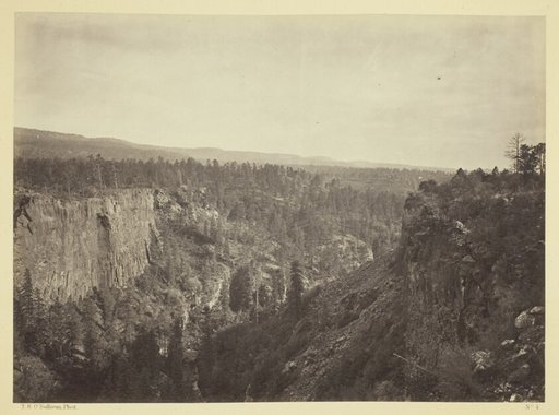 North Fork Cañon, Sierra Blanca Creek, Arizona