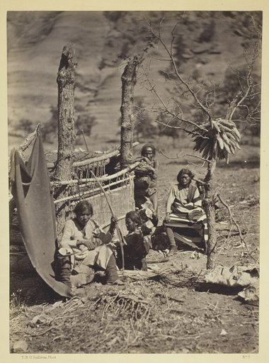 Aboriginal Life Among the Navajoe Indians, Near Old Fort Defiance, N.M.