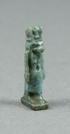 Amulet of the Goddess Hathor (?) with Cow's Head