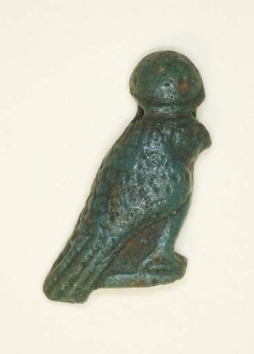 Amulet of the God Khonsu as a Falcon