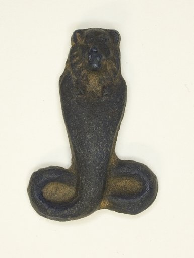 Amulet of a Lion-Headed Cobra