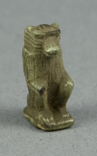 Amulet of the God Thoth as a Seated Baboon