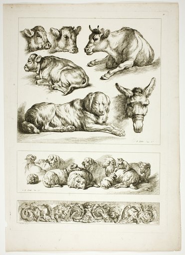 Plate Twenty of 38 from Oeuvres de J. B. Huet
