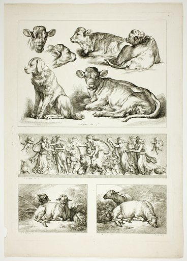 Plate 20 of 38 from Oeuvres de J. B. Huet