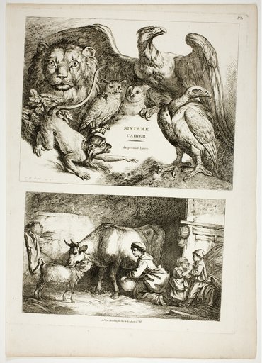 Plate 31 of 38 from Oeuvres de J. B. Huet
