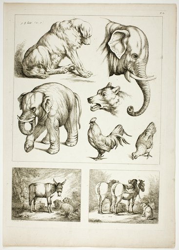 Plate 32 of 38 from Oeuvres de J. B. Huet