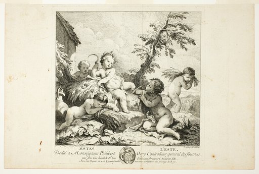 Summer, plate two from Le Quatre Saisons