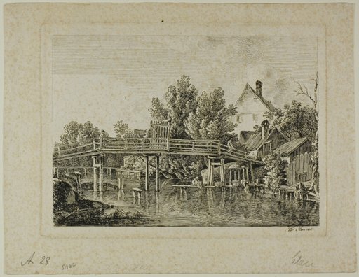 The Little Bridge Across the Isar, Paris
