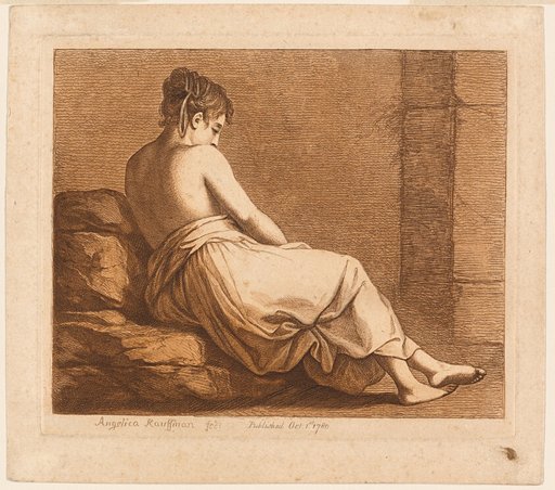 Reclining Girl Seen from the Back