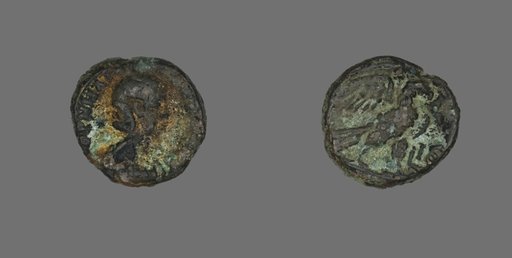 Tetradrachm (Coin) Portraying Empress Salonina