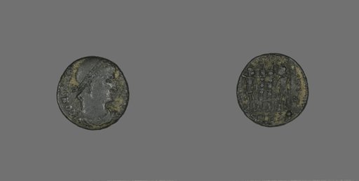 Coin Portraying Emperor Constantius I