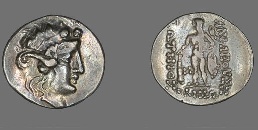 Tetradrachm (Coin) Depicting the God Dionysos