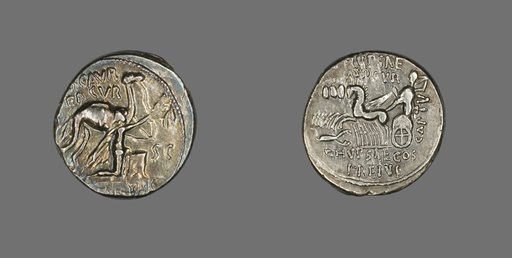 Denarius (Coin) Portraying King Aretas