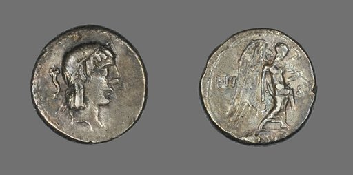 Quinarius (Coin) Depicting the God Apollo