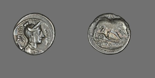 Denarius (Coin) Depicting the Goddess Diana