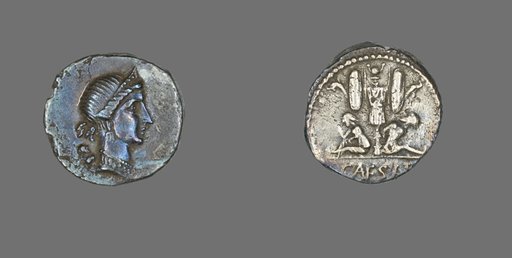 Denarius (Coin) Depicting the Goddess Venus