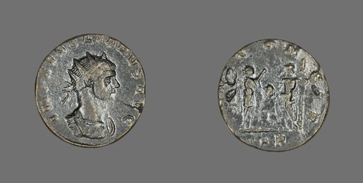 Antoninianus (Coin) Portraying Emperor Aurelian
