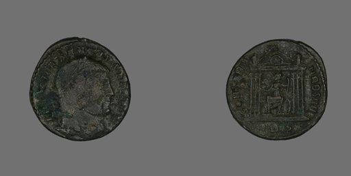 Follis (Coin) Portraying Emperor Maxentius