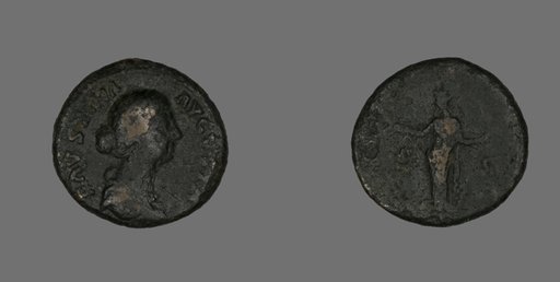 As (Coin) Portraying Empress Faustina