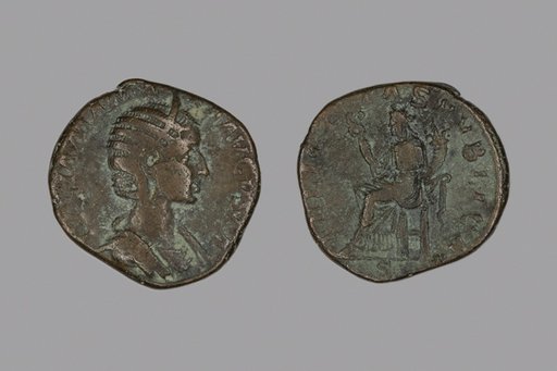 Sestertius (Coin) Portraying Julia Mamaea