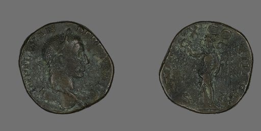 Sestertius (Coin) Portraying Emperor Severus Alexander