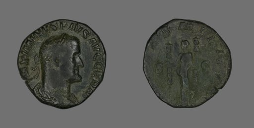 Sestertius (Coin) Portraying Emperor Maximinus