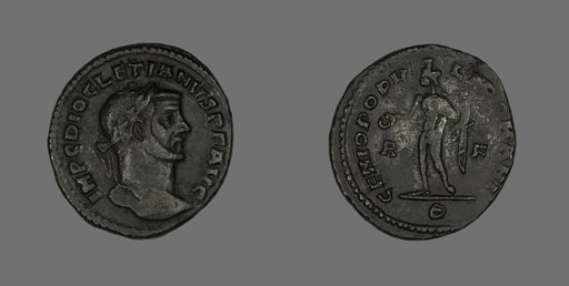 Follis (Coin) Portraying Emperor Diocletian