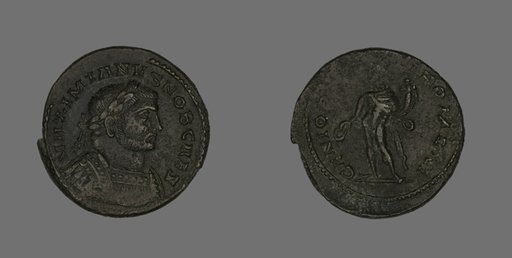 Follis (Coin) Portraying Emperor Galerius