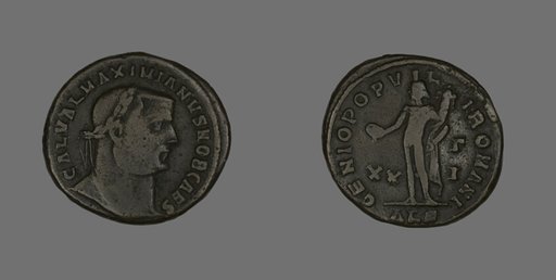 Follis (Coin) Portraying Emperor Galerius