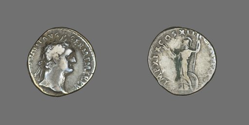Denarius (Coin) Portraying Emperor Domitian