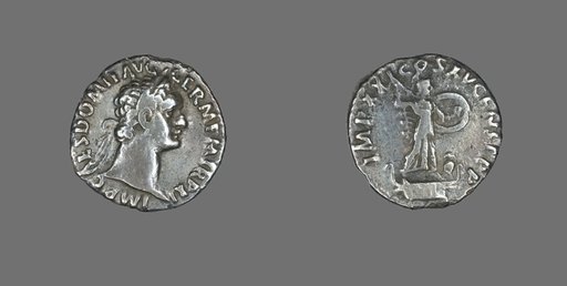 Denarius (Coin) Portraying Emperor Domitian