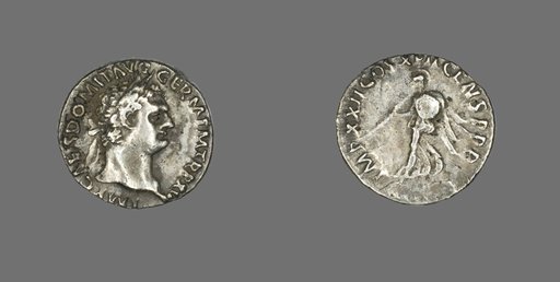 Denarius (Coin) Portraying Emperor Domitian