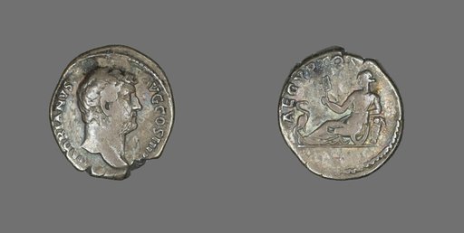 Denarius (Coin) Portraying Emperor Hadrian