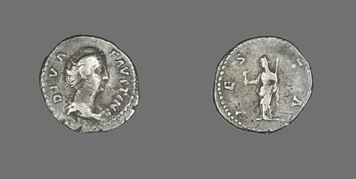 Denarius (Coin) Portraying Empress Faustina