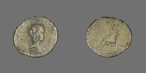 Denarius (Coin) Portraying Empress Julia Domna