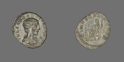 Denarius (Coin) Portraying Julia Soaemias