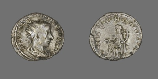 Antoninianus (Coin) Portraying Emperor Gordian III