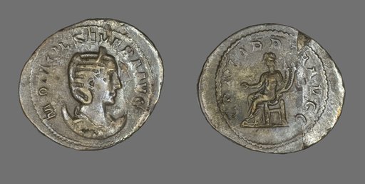 Antoninianus (Coin) Portraying Empress Marcia Otacilia Severa