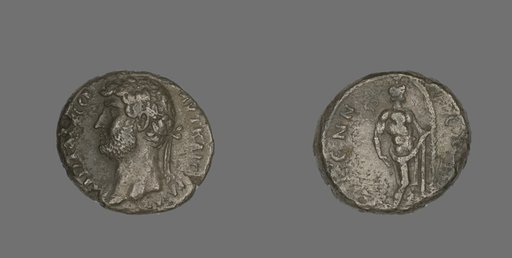 Tetradrachm (Coin) Portraying Emperor Hadrian