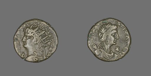 Tetradrachm (Coin) Portraying Emperor Nero