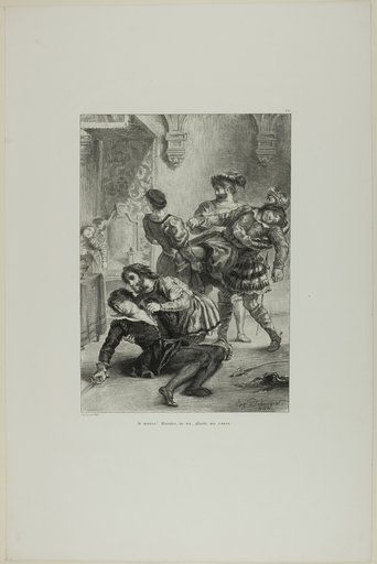 Hamlet's Death, plate 16 from Hamlet