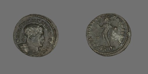 Coin Portraying Emperor Constantine I