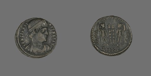 Coin Portraying Emperor Constantine I