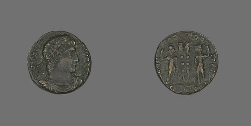 Coin Portraying Emperor Constantine I